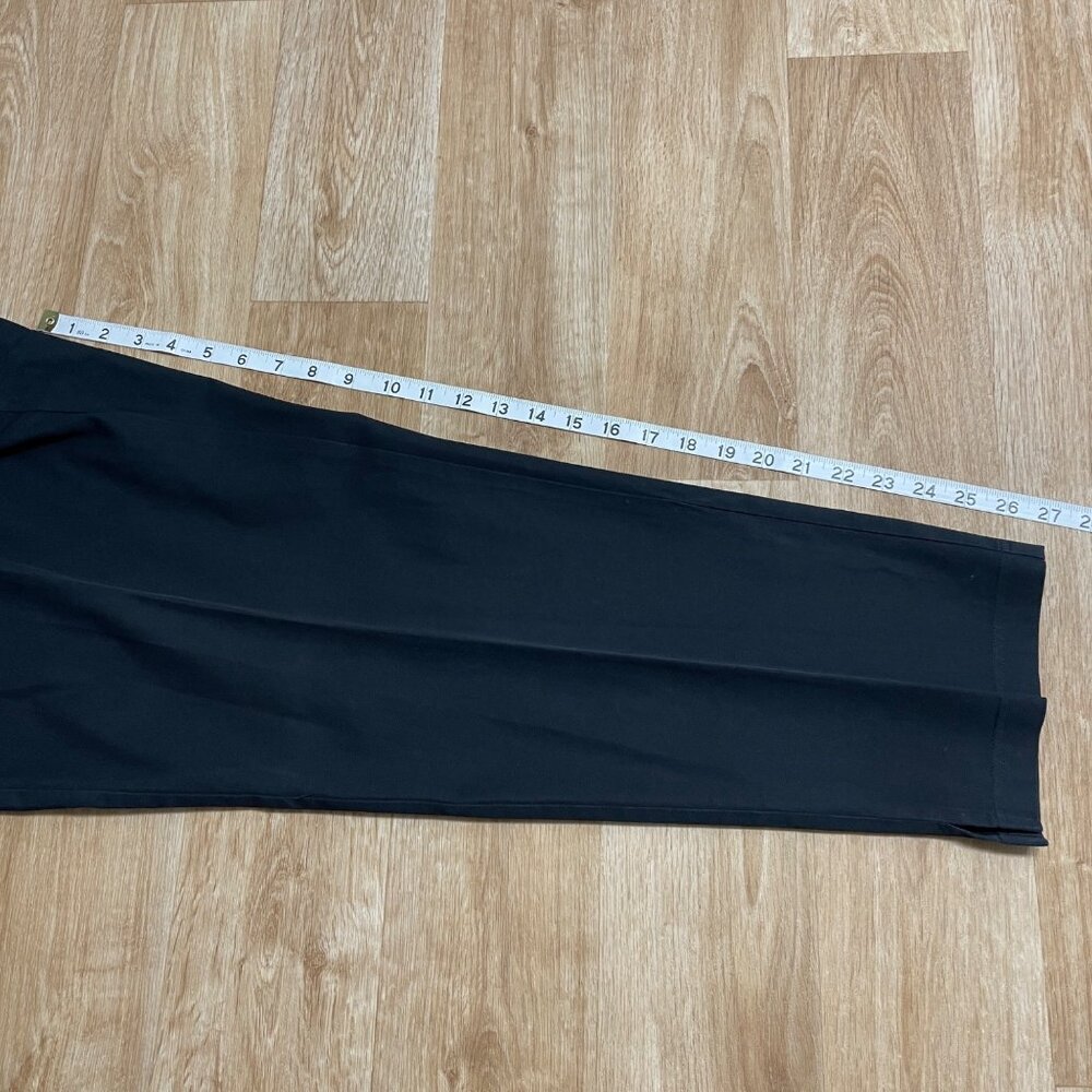 EILEEN FISHER PANTS BLACK 78121 MINIMALIST CAPSULE SIZE S COTTON STRETCH PULL ON - Picture 10 of 10
